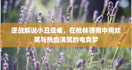逆战解说小丑是谁，在枪林弹雨中用欢笑与热血浇筑的电竞梦