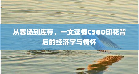 从赛场到库存，一文读懂CSGO印花背后的经济学与情怀