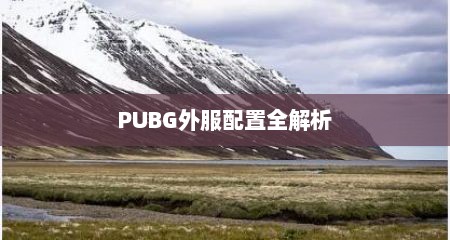 PUBG外服配置全解析