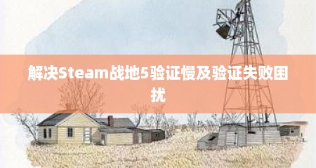 解决Steam战地5验证慢及验证失败困扰