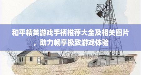和平精英游戏手柄推荐大全及相关图片，助力畅享极致游戏体验